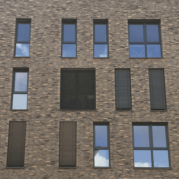 Moderne Klinkerfassade